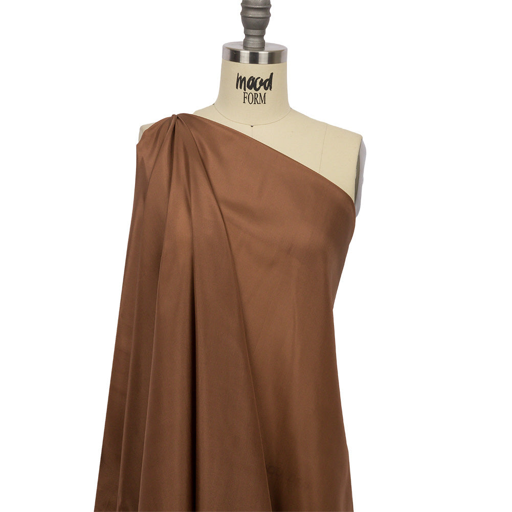 China Silk/Silk Habotai - Light Brown - Premium Collection - Drape