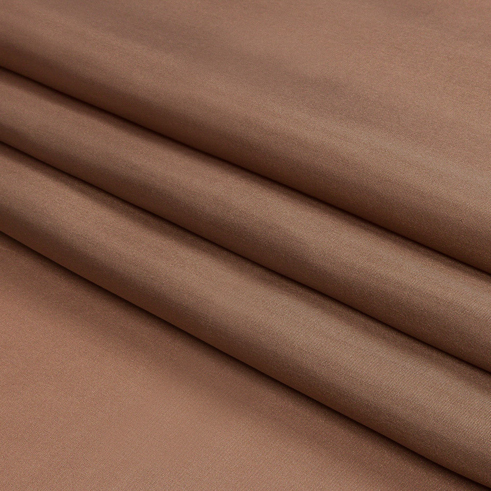 China Silk/Silk Habotai - Cappuccino - Premium Collection - Folded