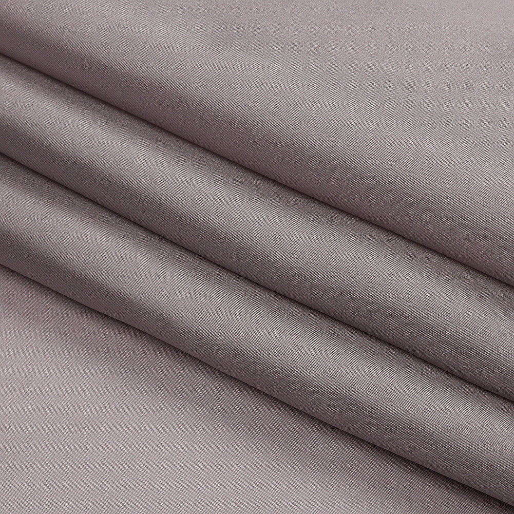 China Silk/Silk Habotai - Silver - Premium Collection - Folded