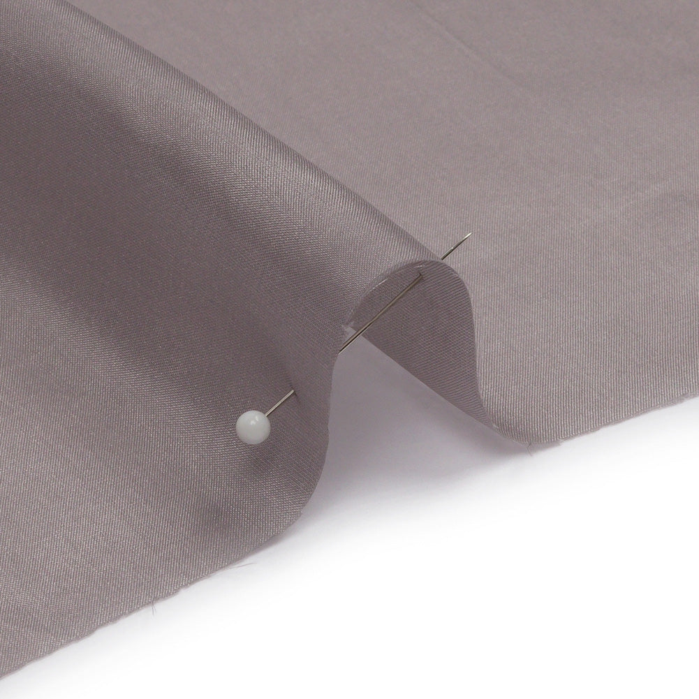 China Silk/Silk Habotai - Silver - Premium Collection - Detail