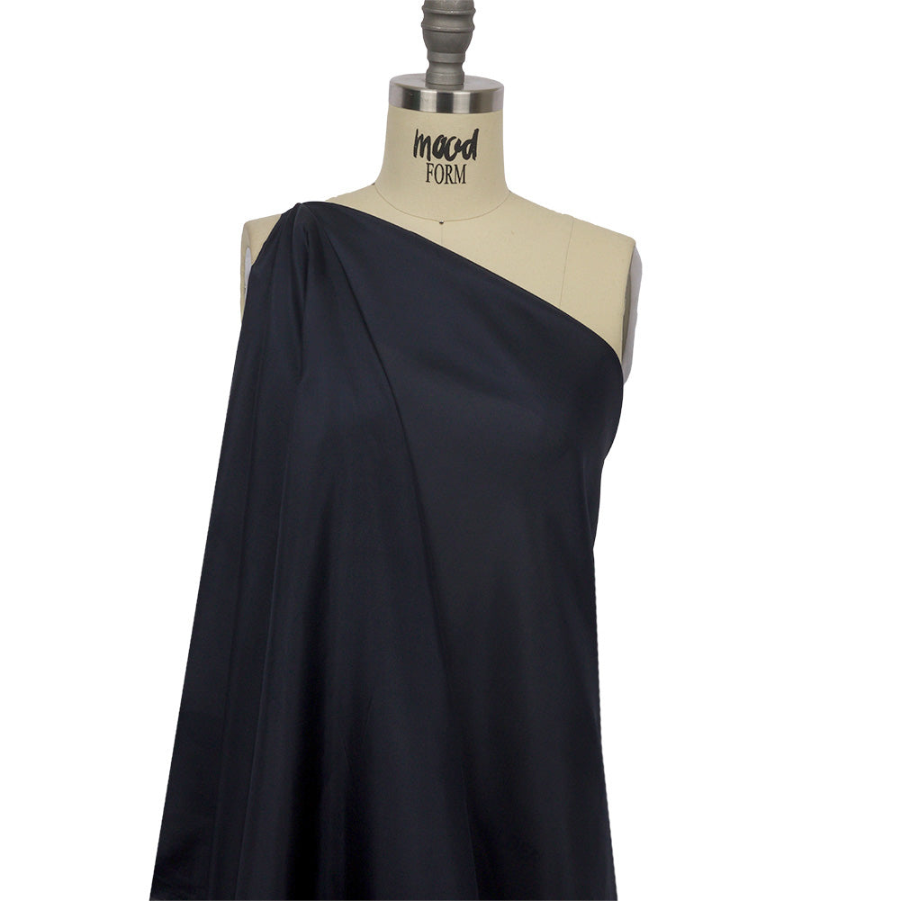 China Silk/Silk Habotai - Navy - Premium Collection - Drape