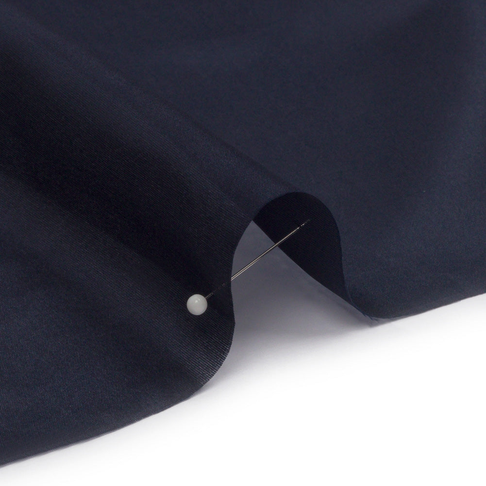 China Silk/Silk Habotai - Midnight - Premium Collection - Detail