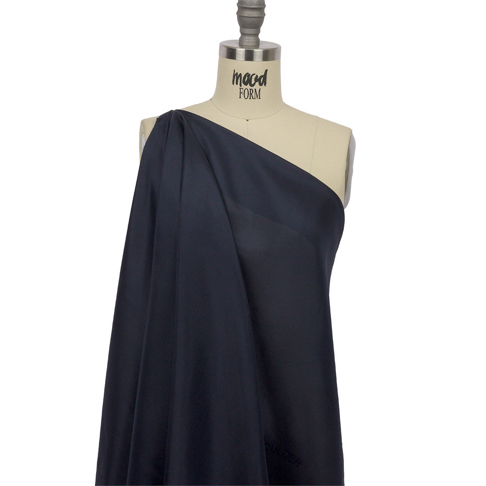 China Silk/Silk Habotai - Midnight - Premium Collection - Drape