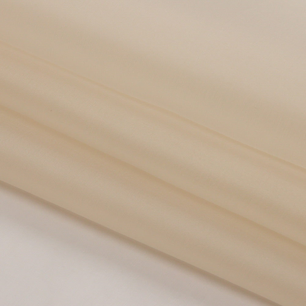 Silk Organza 44" - Tapioca - Premium Collection - Folded