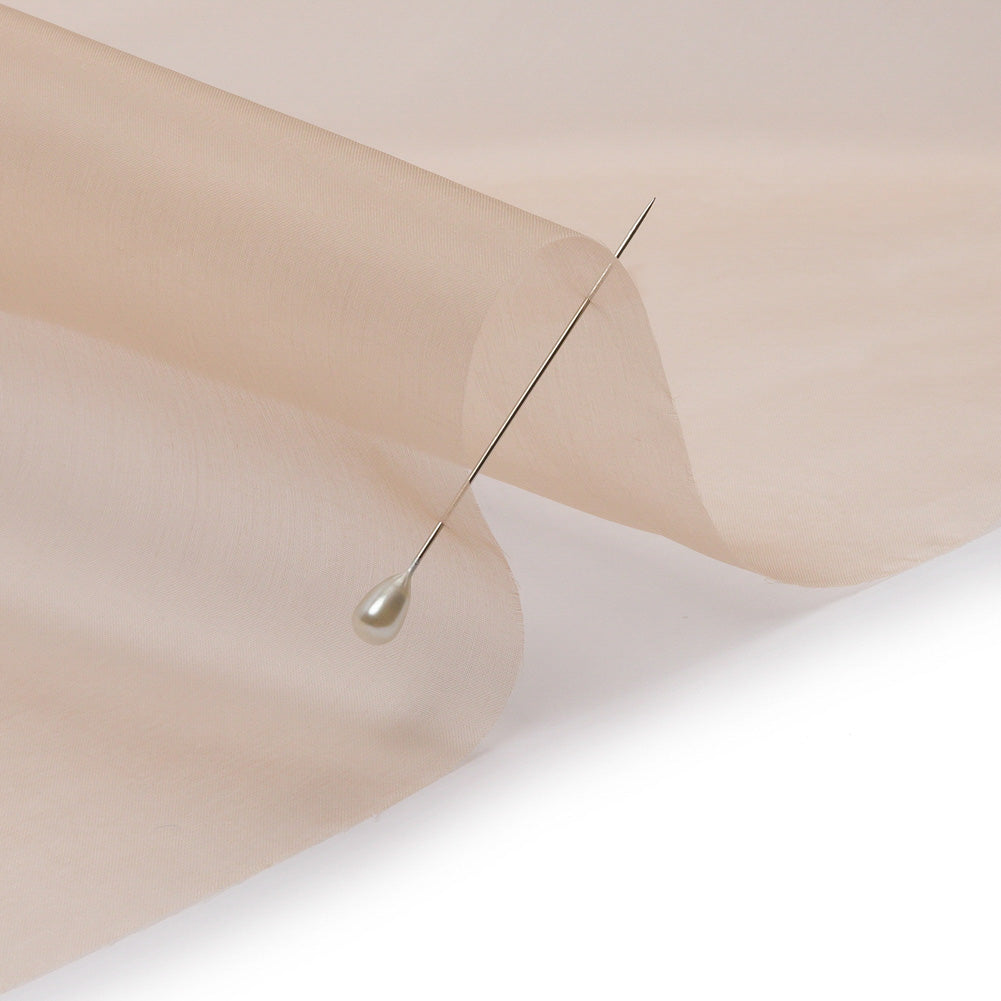 Silk Organza 44" - Winter Wheat - Premium Collection - Detail