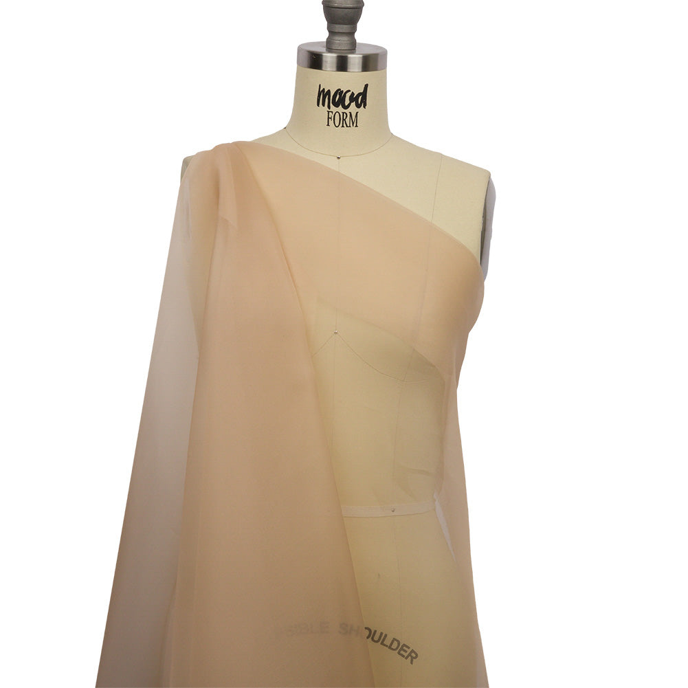 Silk Organza 44" - Winter Wheat - Premium Collection - Drape