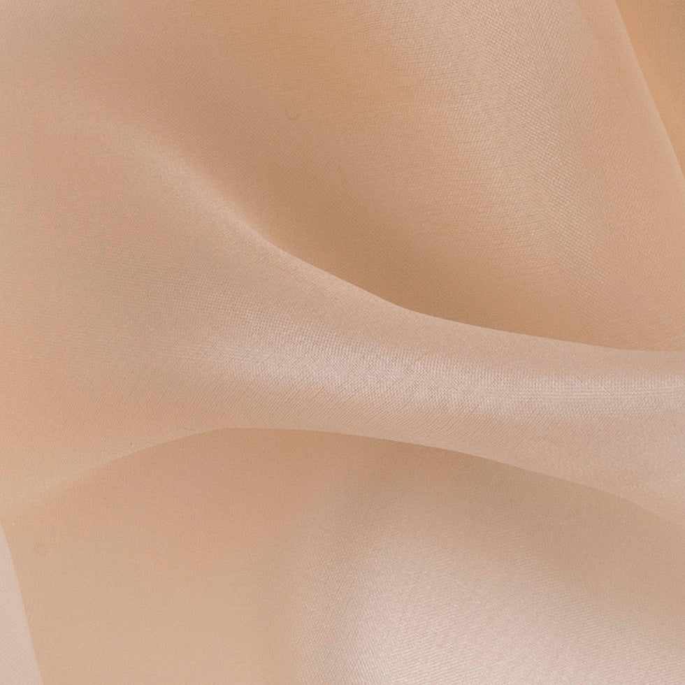 Silk Organza 44" - Nude - Premium Collection - Detail