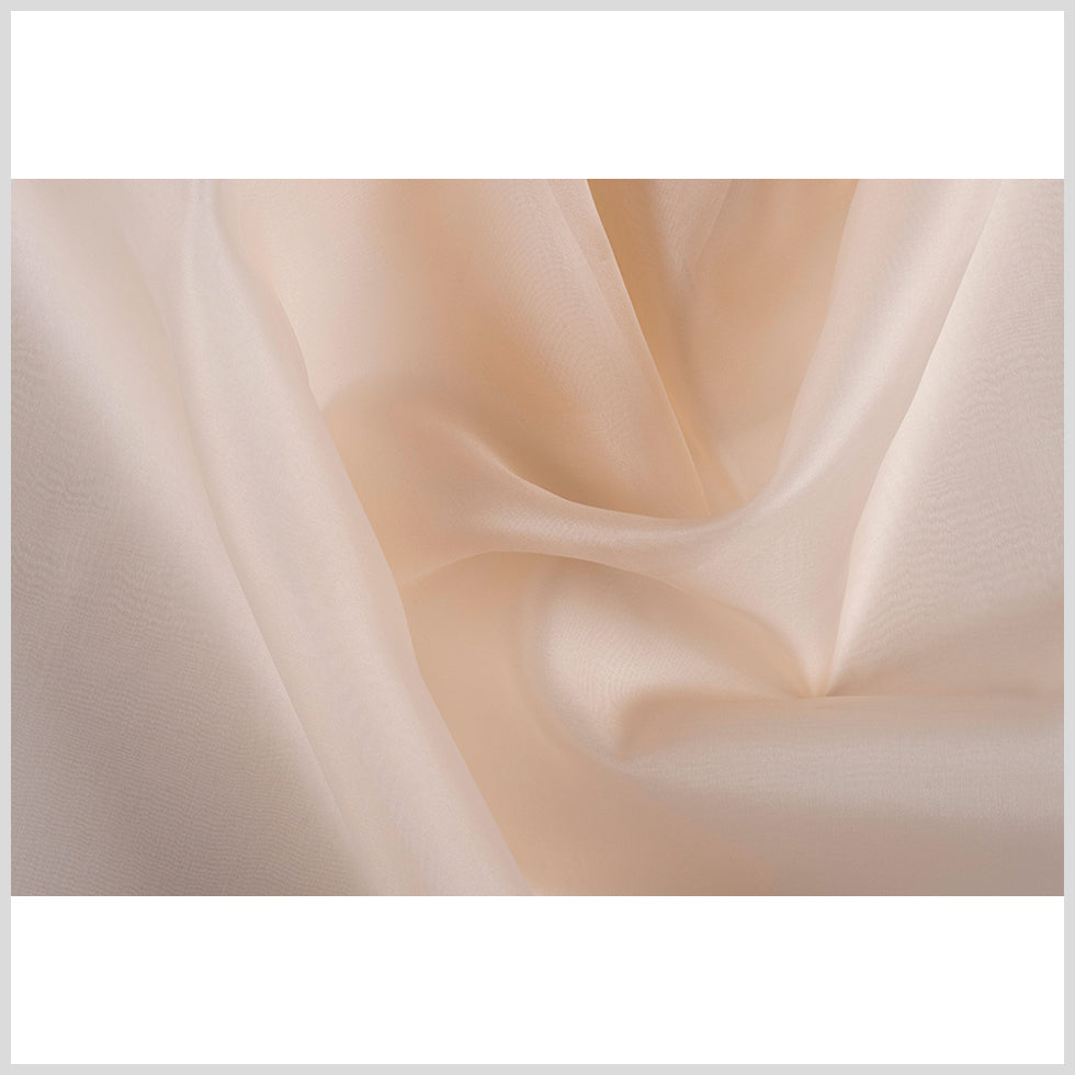 Silk Organza 44" - Nude - Premium Collection - Full