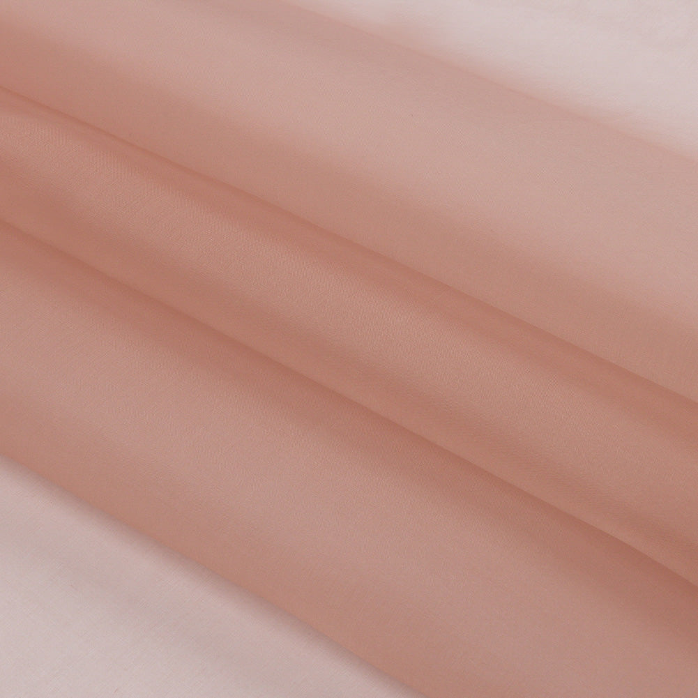 Silk Organza 44" - Blush - Premium Collection - Folded