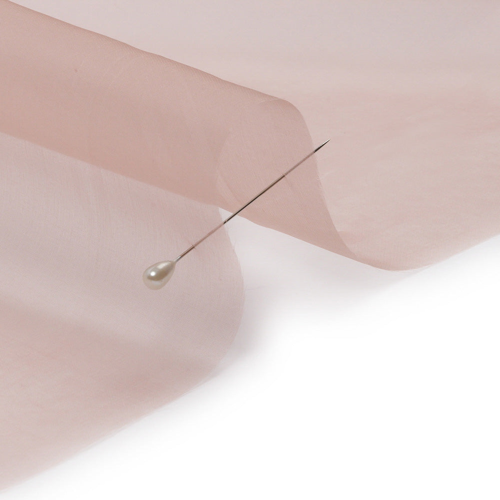 Silk Organza 44" - Blush - Premium Collection - Detail