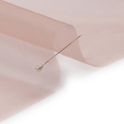 Silk Organza 44" - Blush - Premium Collection