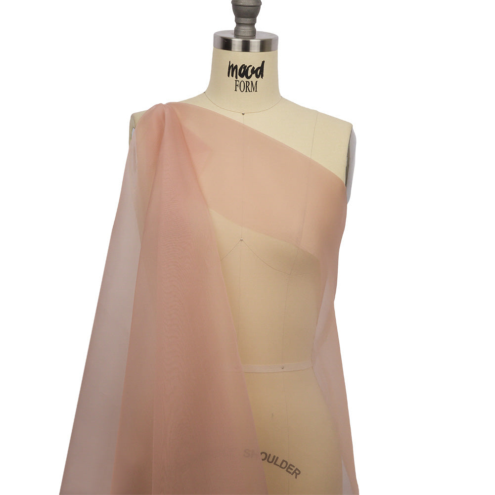 Silk Organza 44" - Blush - Premium Collection - Drape