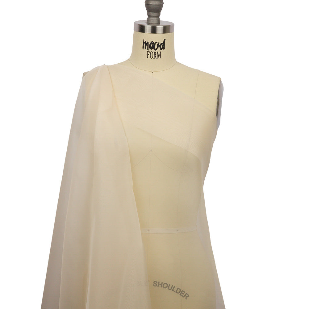 Silk Organza 44" - Cream Pink - Premium Collection - Drape
