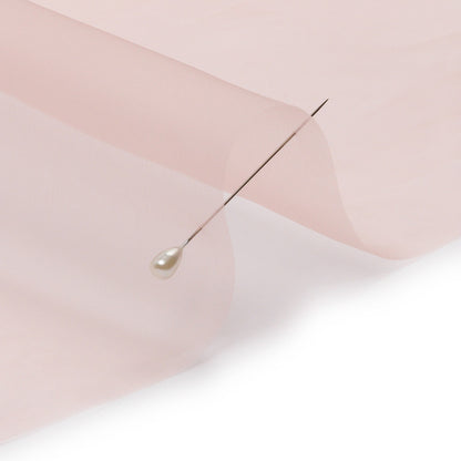 Silk Organza 44" - Veiled Rose - Premium Collection
