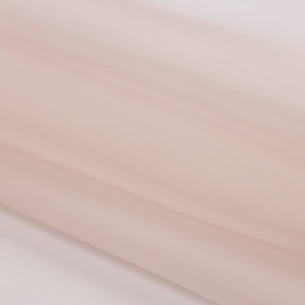 Silk Organza 44" - Cradle Pink - Premium Collection - Folded
