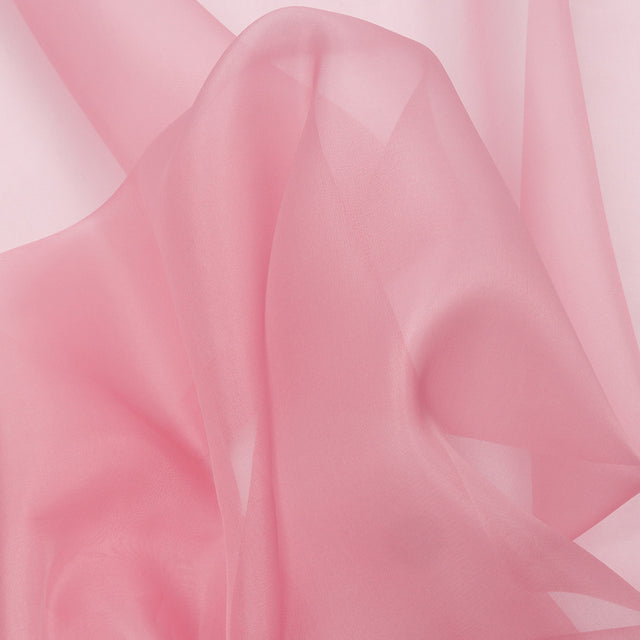 Silk Organza 44" - Polignac Pink - Premium Collection