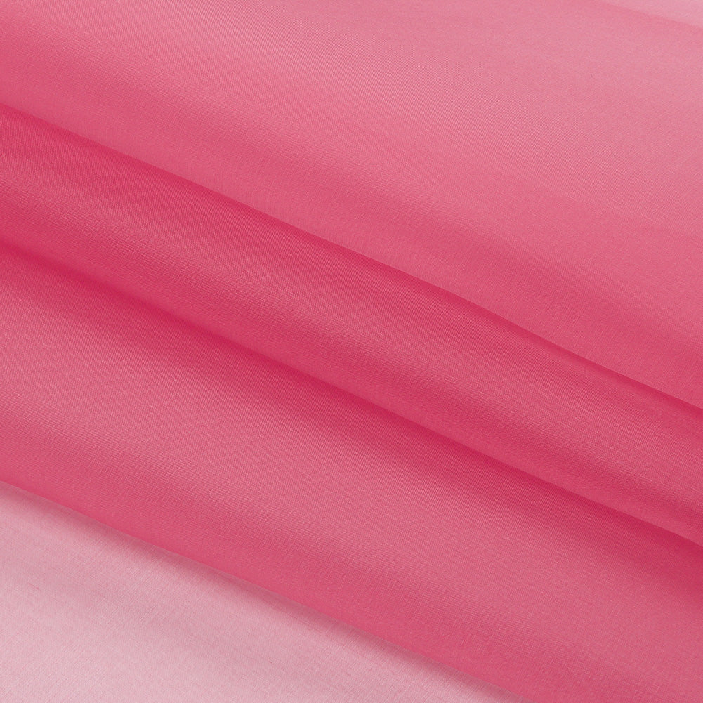 Silk Organza 44" - Rapture Rose - Premium Collection - Folded
