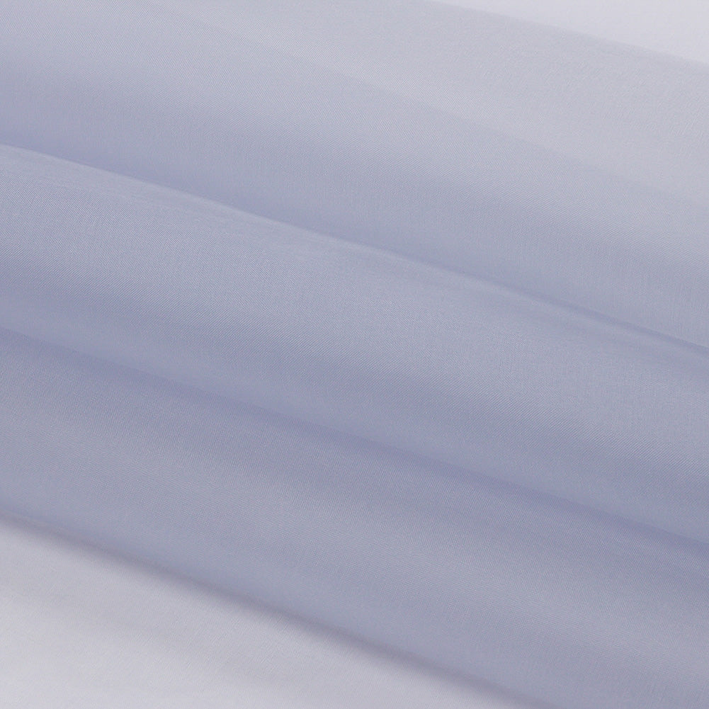 Silk Organza 44" - Icelandic Blue - Premium Collection - Folded