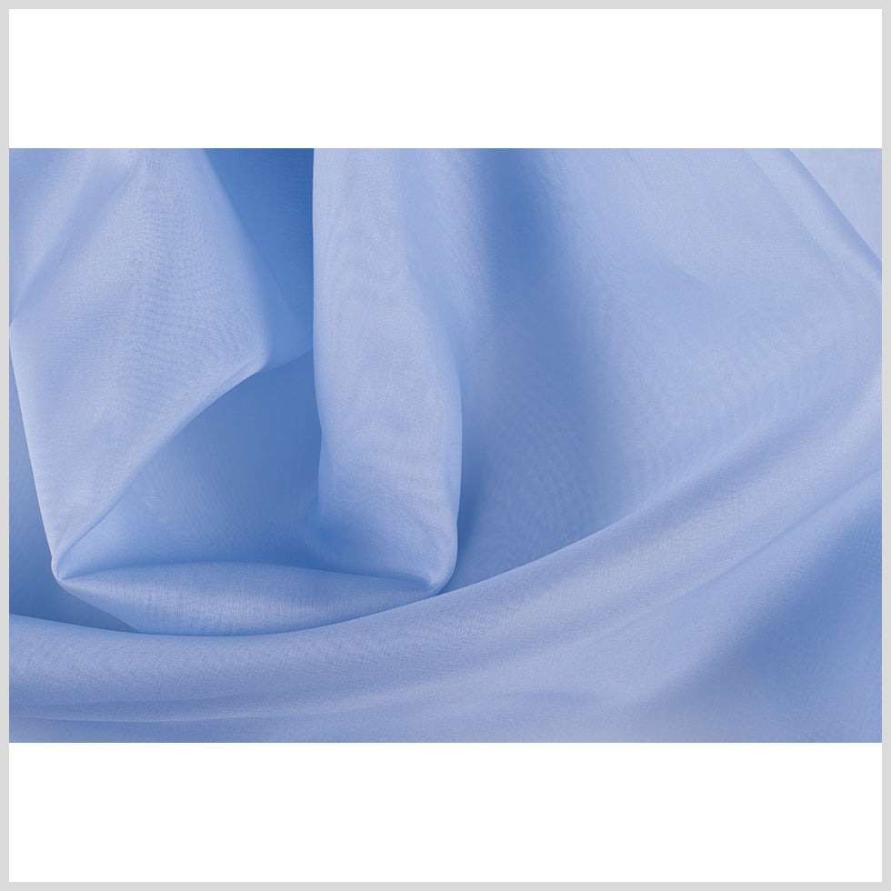 Silk Organza 44" - Baby Blue - Premium Collection - Full