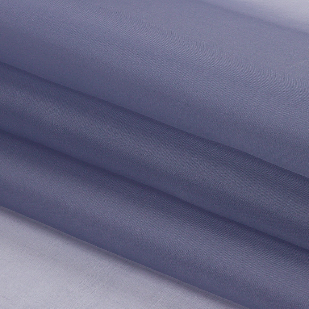 Silk Organza 44" - Infinity Blue - Premium Collection - Folded
