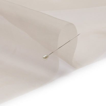 Silk Organza 44" - Feather Gray - Premium Collection
