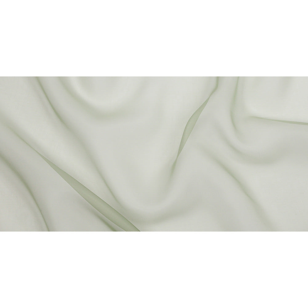 Silk Organza 44" - Oil Green - Premium Collection - Full