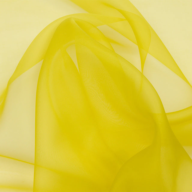 Silk Organza 44" - Warm Olive - Premium Collection