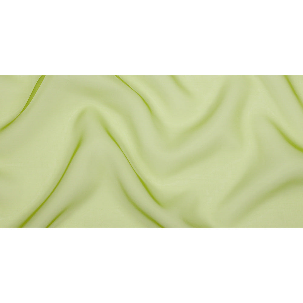 Silk Organza 44" - Peridot Green - Premium Collection - Full
