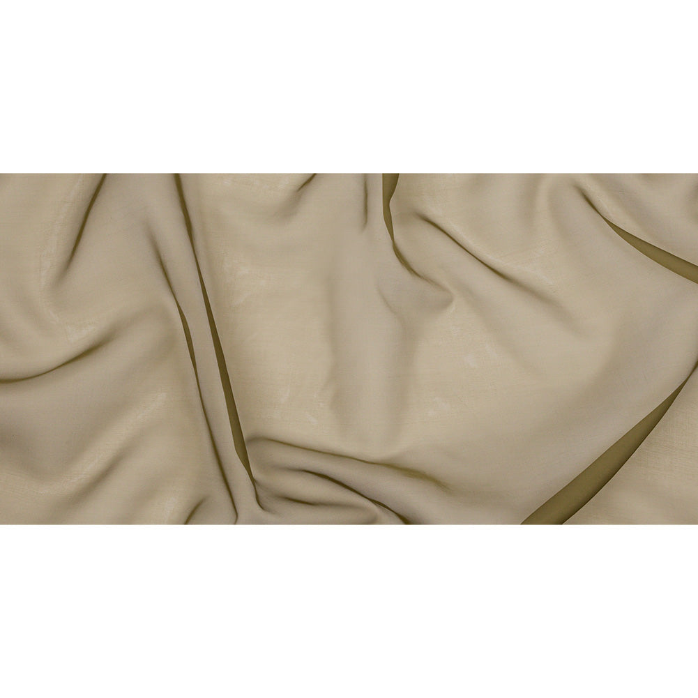 Silk Organza 44" - Olive Green - Premium Collection - Full
