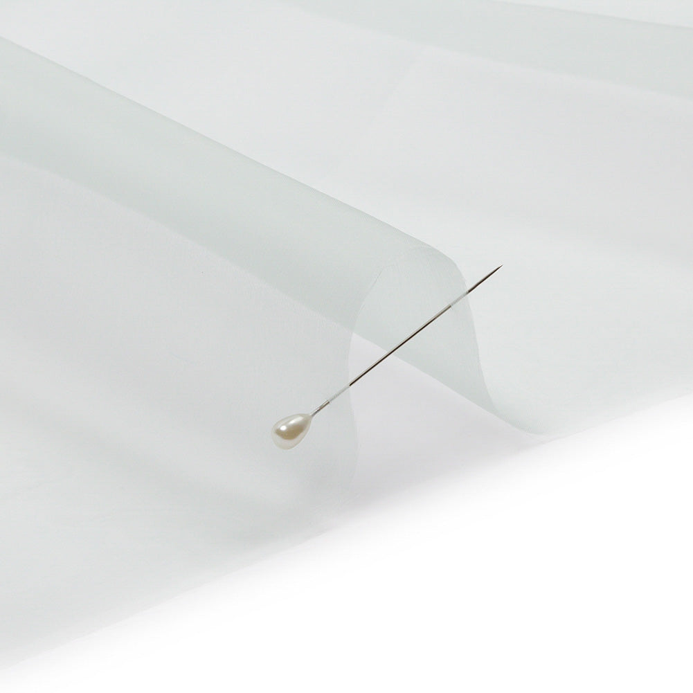 Silk Organza 44" - Morning Mist - Premium Collection - Detail