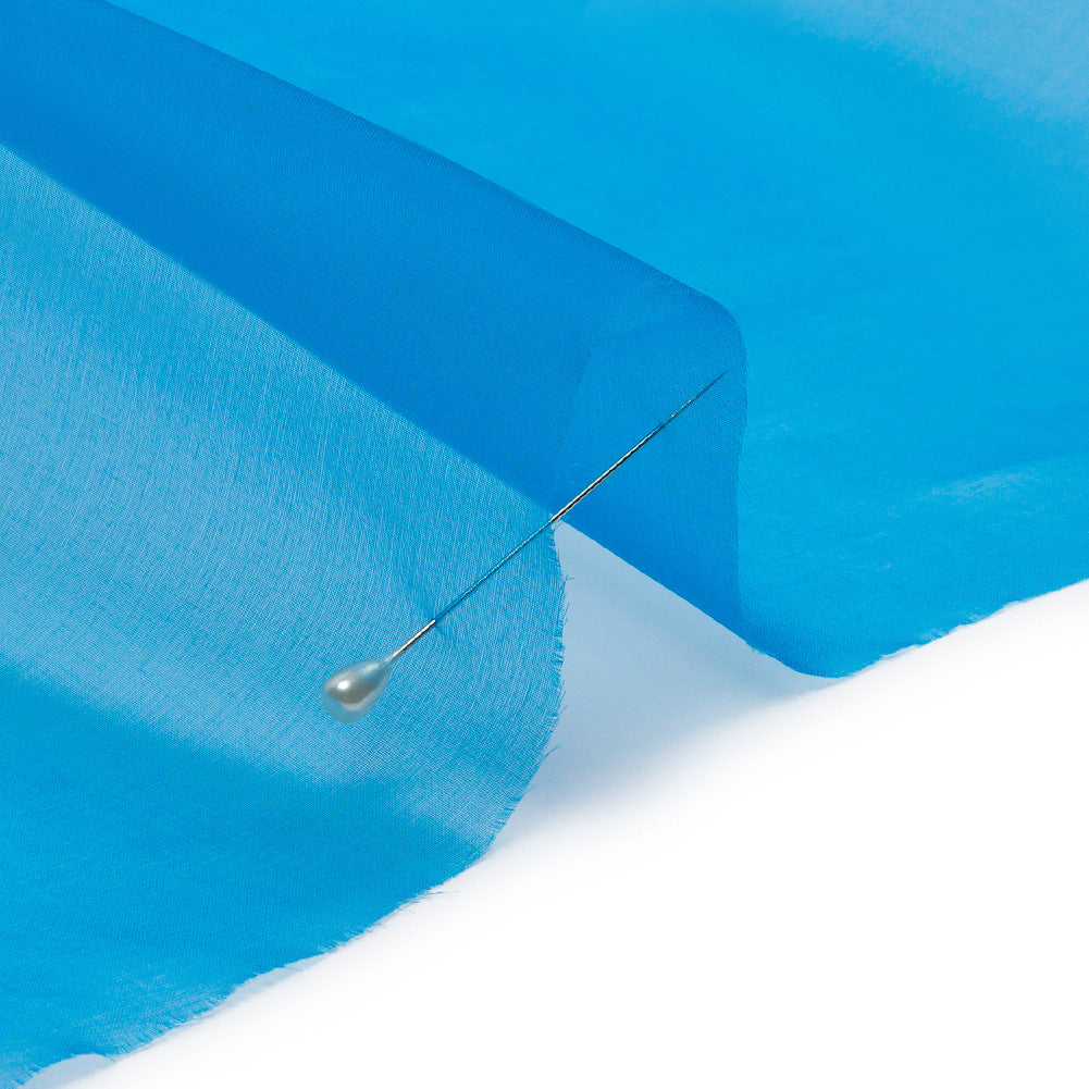 Silk Organza 44" - Directoire Blue - Premium Collection - Detail