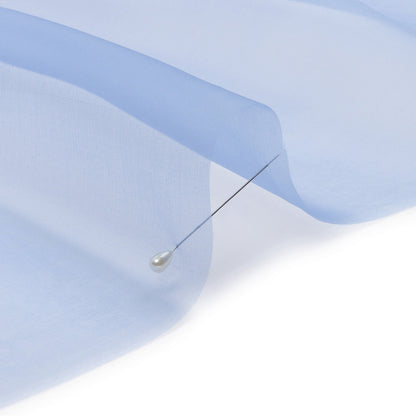 Silk Organza 44" - Regatta Blue - Premium Collection