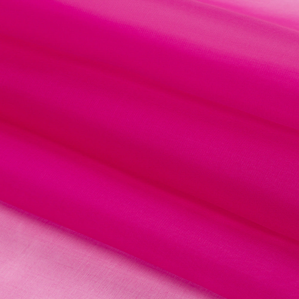 Silk Organza 44" - Beetroot - Premium Collection - Folded