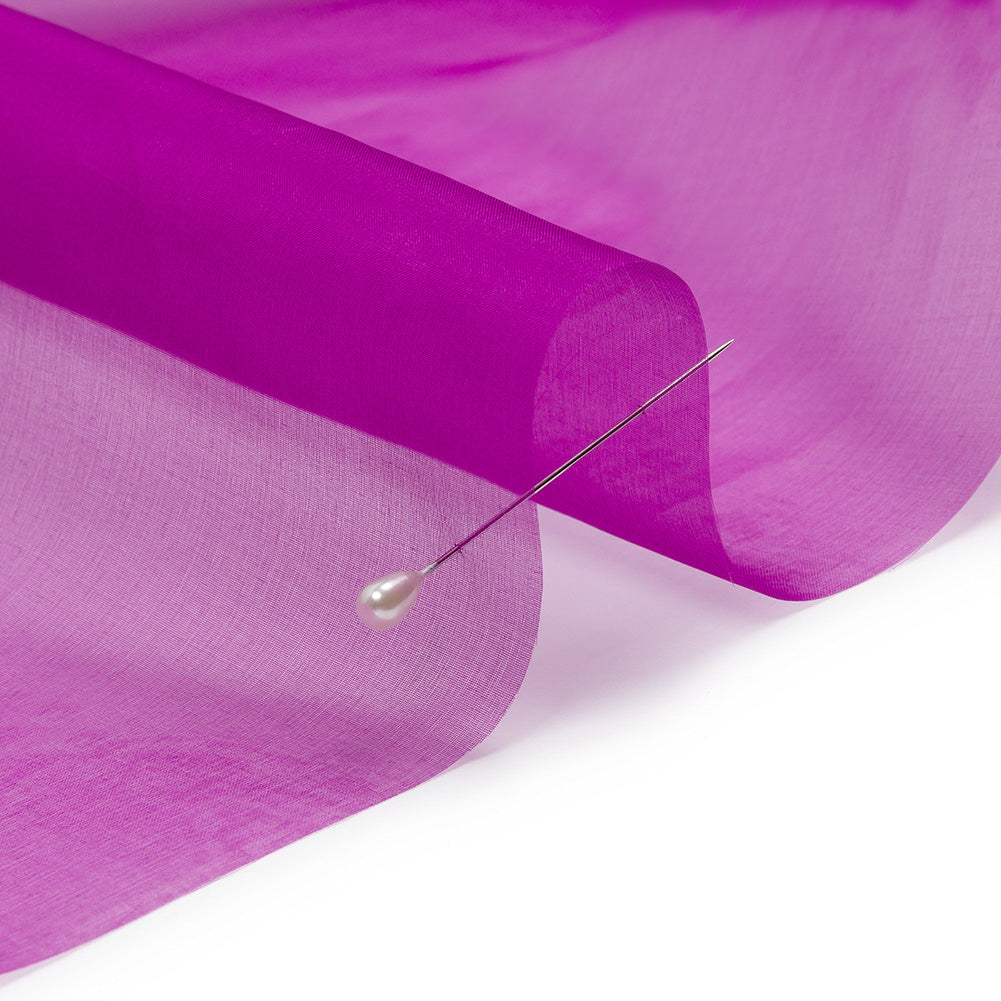 Silk Organza 44" - Sparkling Purple - Premium Collection - Detail