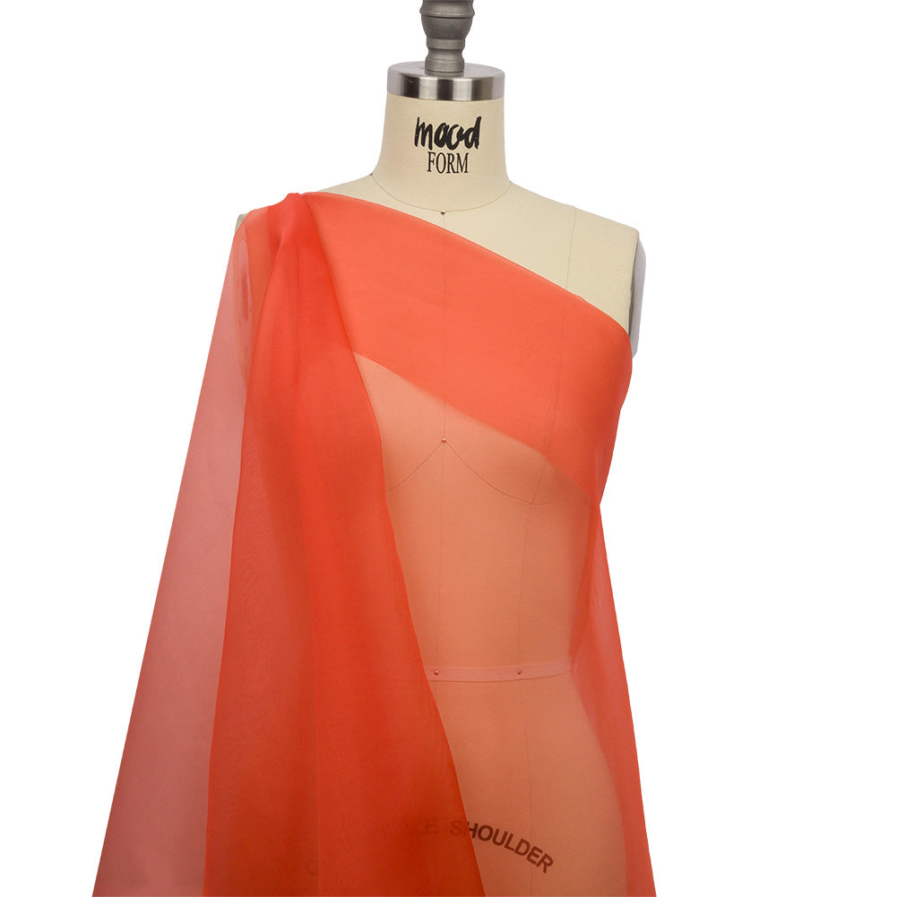 Silk Organza 44" - Mandarin - Premium Collection - Drape