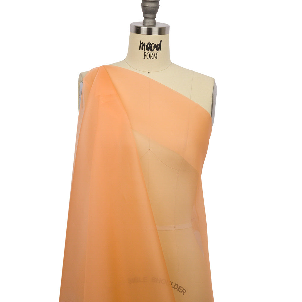 Silk Organza 44" - Peach Fuzz - Premium Collection - Drape