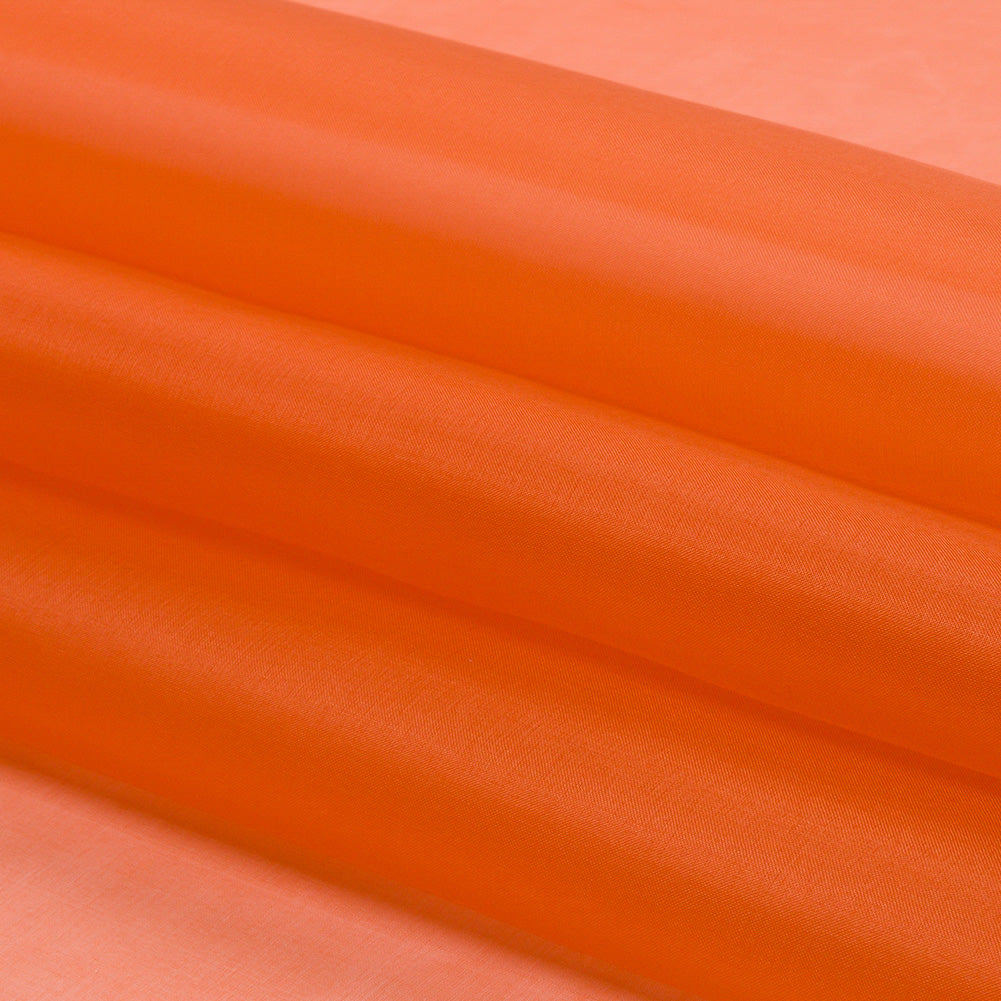 Silk Organza 44" - Burnt Orange - Premium Collection - Folded
