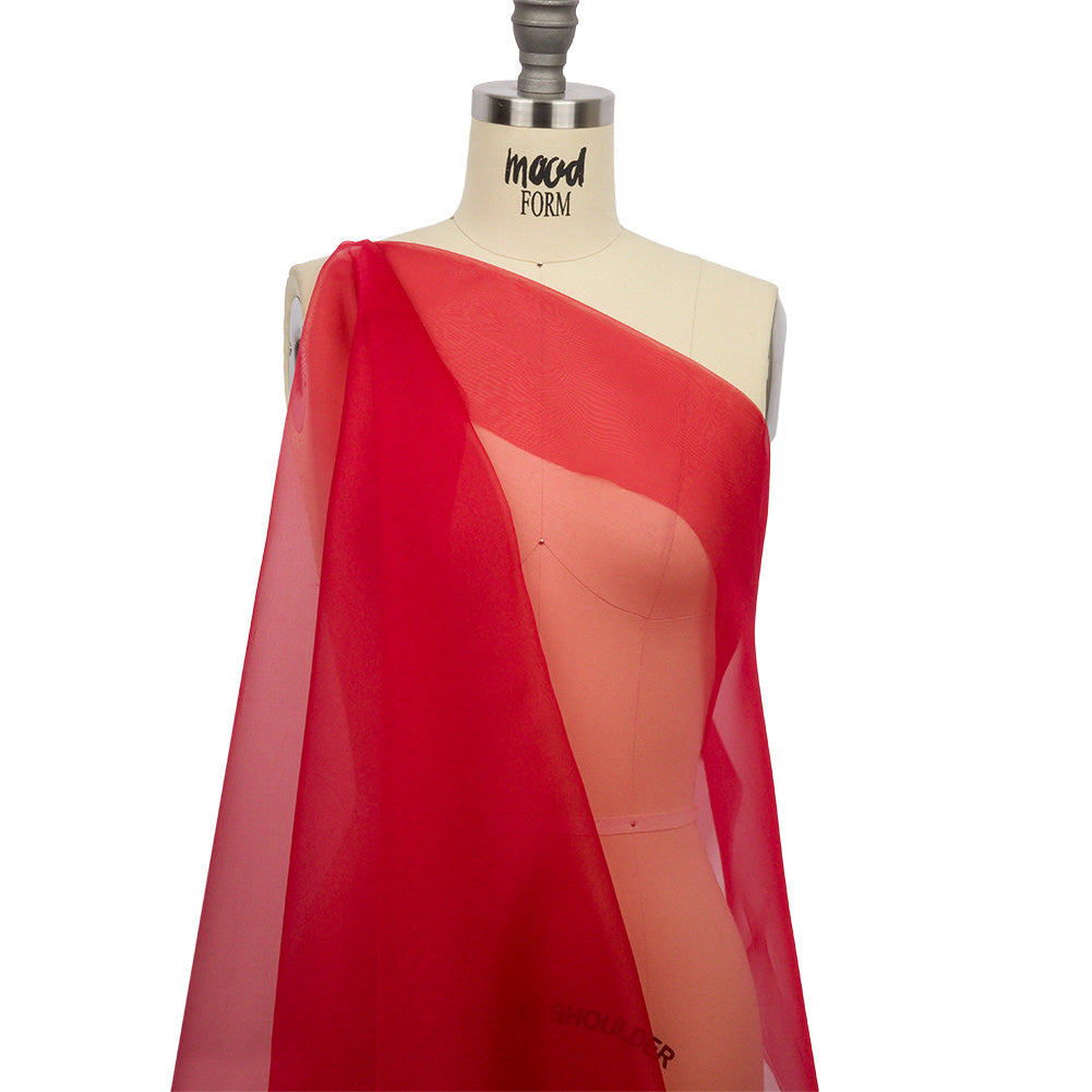 Silk Organza 44" - Red - Premium Collection - Drape