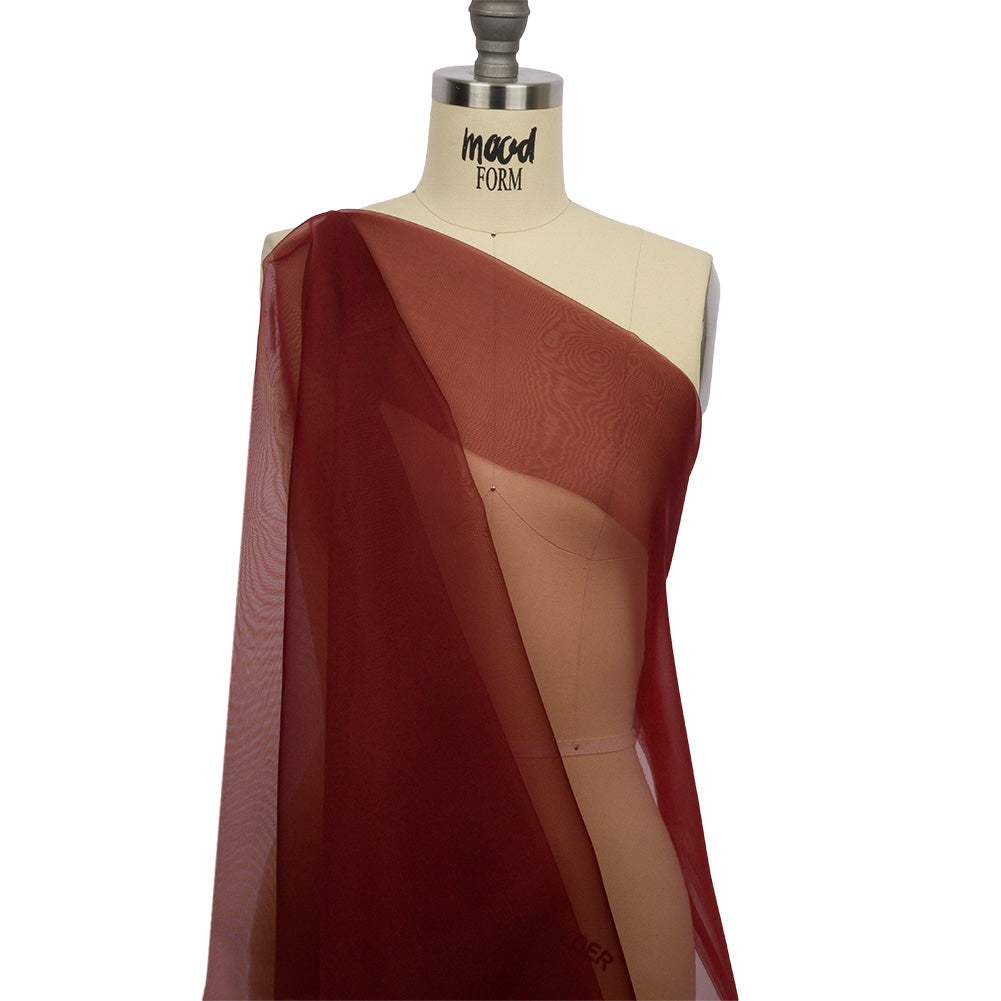 Silk Organza 44" - Port - Premium Collection - Drape