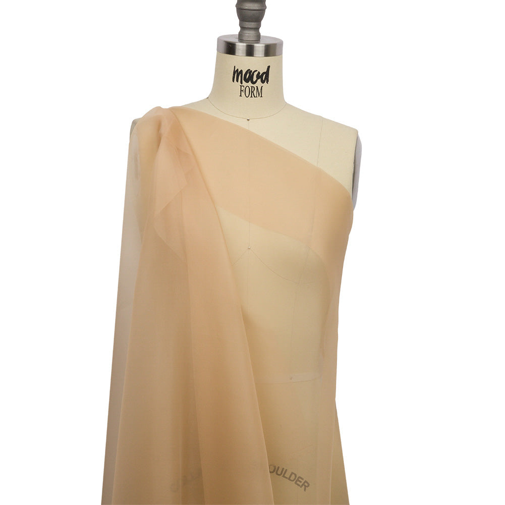 Silk Organza 44" - Toasted - Premium Collection - Drape