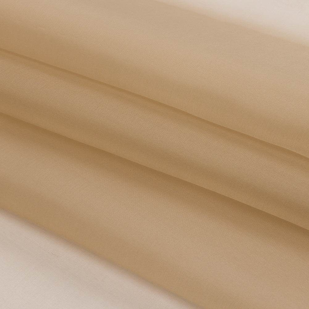 Silk Organza 44" - Cornstalk - Premium Collection - Folded