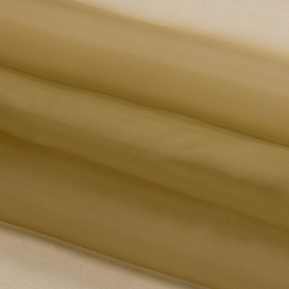 Silk Organza 44" - Sage Green - Premium Collection - Folded