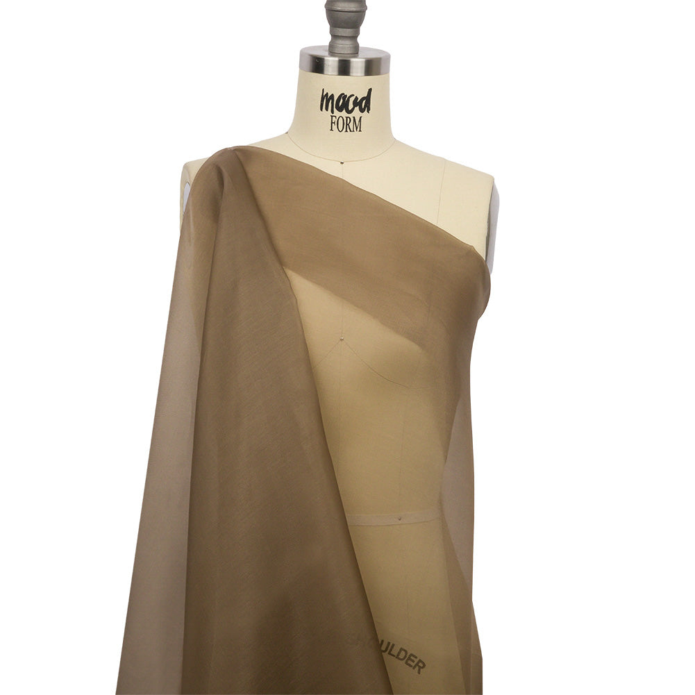 Silk Organza 44" - Capers - Premium Collection - Drape