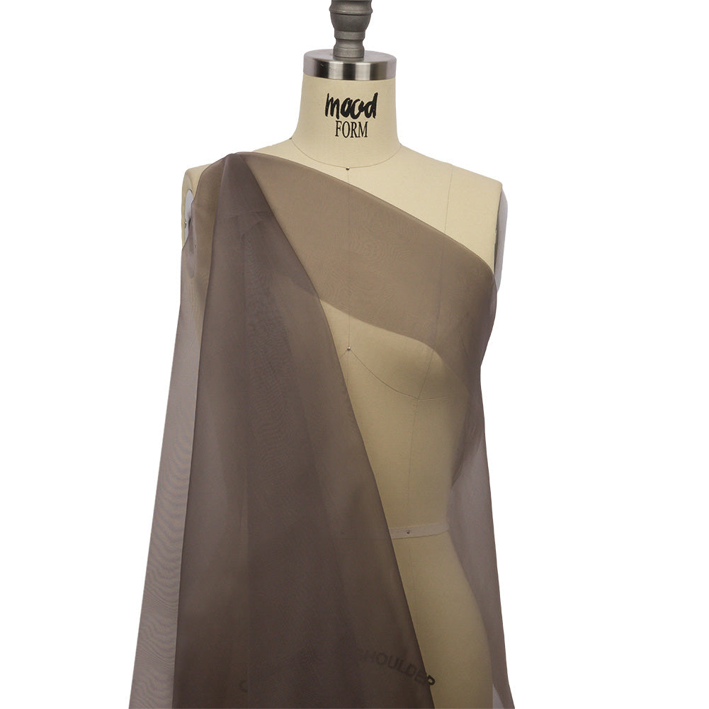 Silk Organza 44" - Dark Silver - Premium Collection - Drape