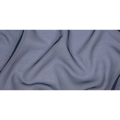 Silk Organza 44" - Navy - Premium Collection