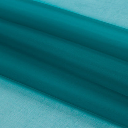 Silk Organza 44" - Deep Teal - Premium Collection