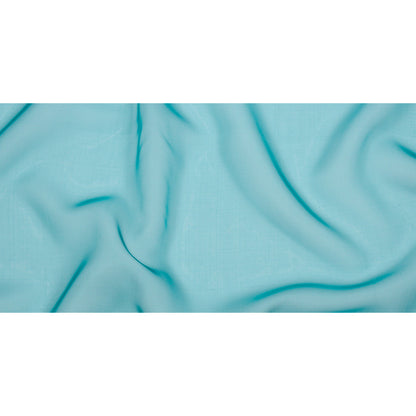 Silk Organza 44" - Deep Teal - Premium Collection
