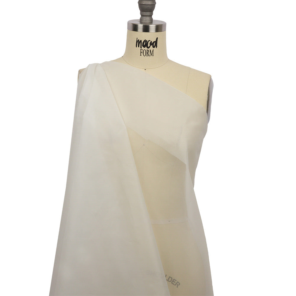 Silk Organza 54" - Whisper White - Premium Collection - Drape