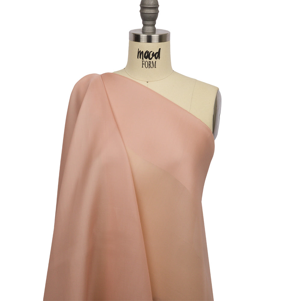 Silk Satin-Face Organza 54" - Blush - Premium Collection - Drape