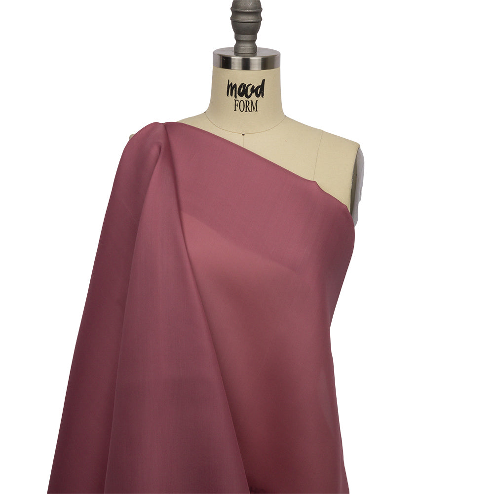 Silk Satin-Face Organza 54" - Crushed Berry - Premium Collection - Drape